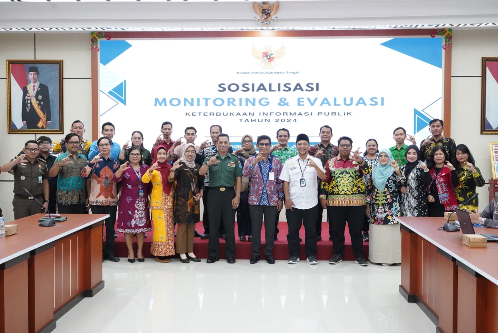 KI Kalteng Selenggarakan Sosialisasi Monev Keterbukaan Informasi Publik Tahun 2024