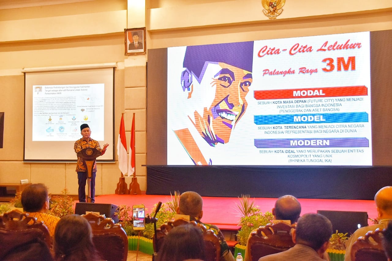 Gubernur Ingin Sejumlah Permasalahan Diselesaikan Jika Ibu Kota Negara Ditetapkan di Kalteng