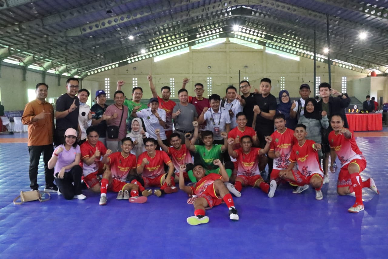 Sahli Gubernur Suhaemi Apresiasi Atlet Futsal Provinsi Kalteng Masuk Semifinal