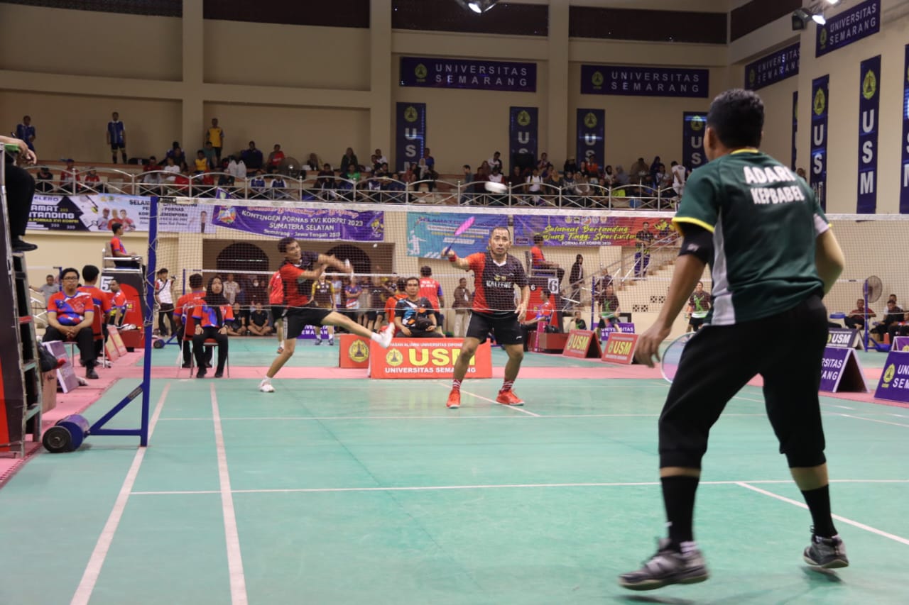 Hari Kelima, Sahli Gubernur Suhaemi saksikan Kontingen Kalteng berlaga di Ajang PORNAS XVI KORPRI 2023