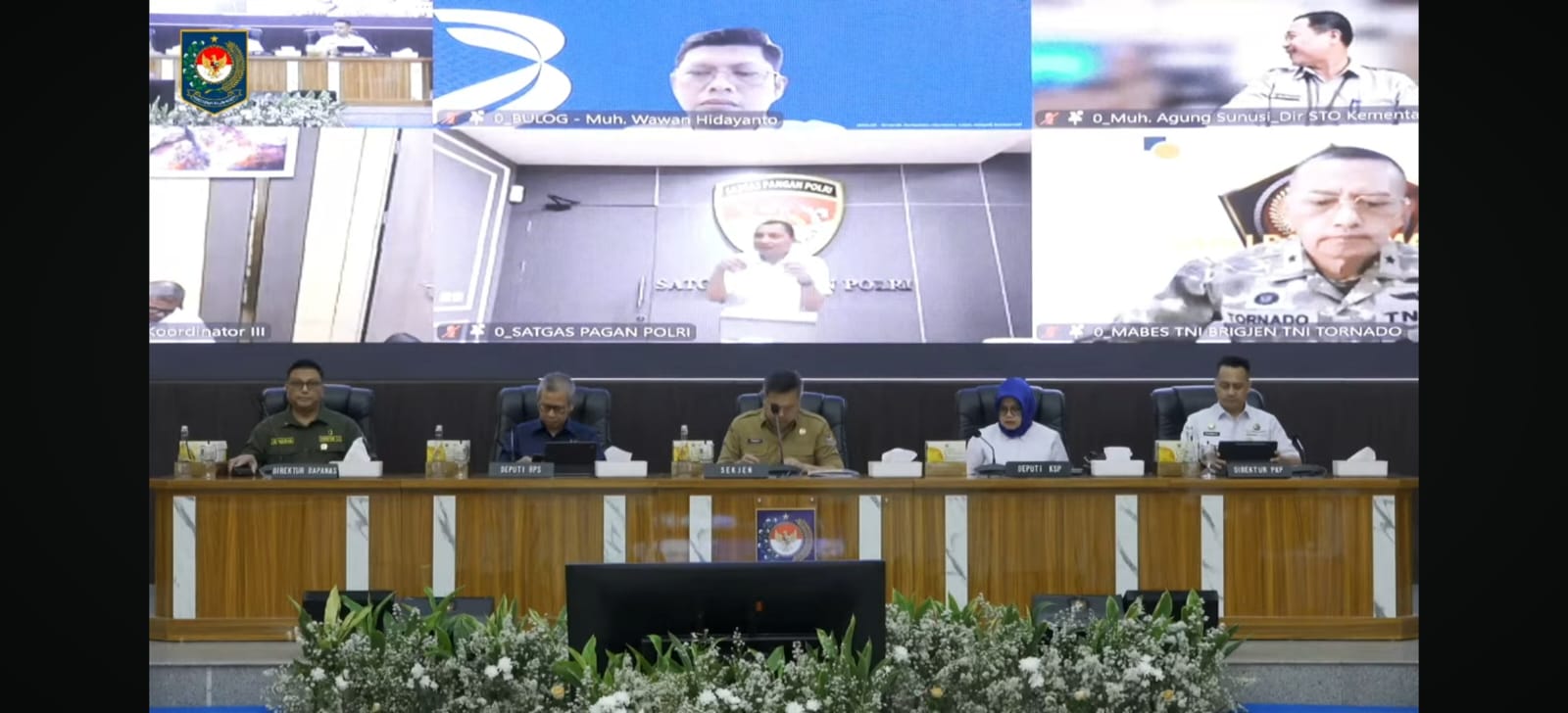 Pemprov Kalteng Ikuti Rakor Nasional Pengendalian Inflasi, Perkuat Stabilitas Harga Pangan