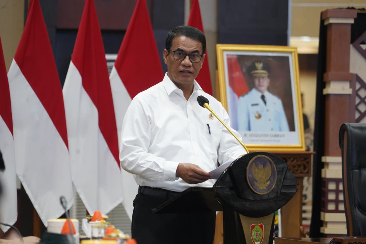 Hadiri Rakor OPLAH dan Cetak Sawah, Mentan Sebut Kalteng Solusi Indonesia Masalah Pangan