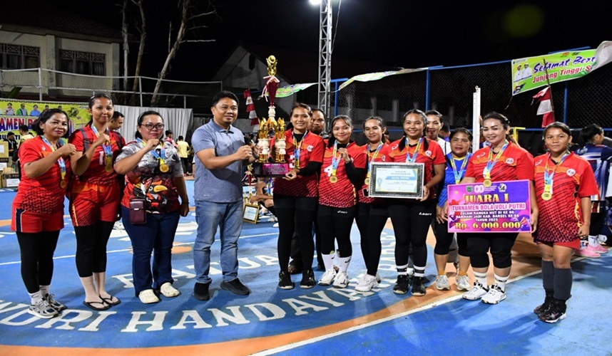 Bupati Barito Selatan Resmi Tutup Turnamen Bola Voli Bupati Cup 2025