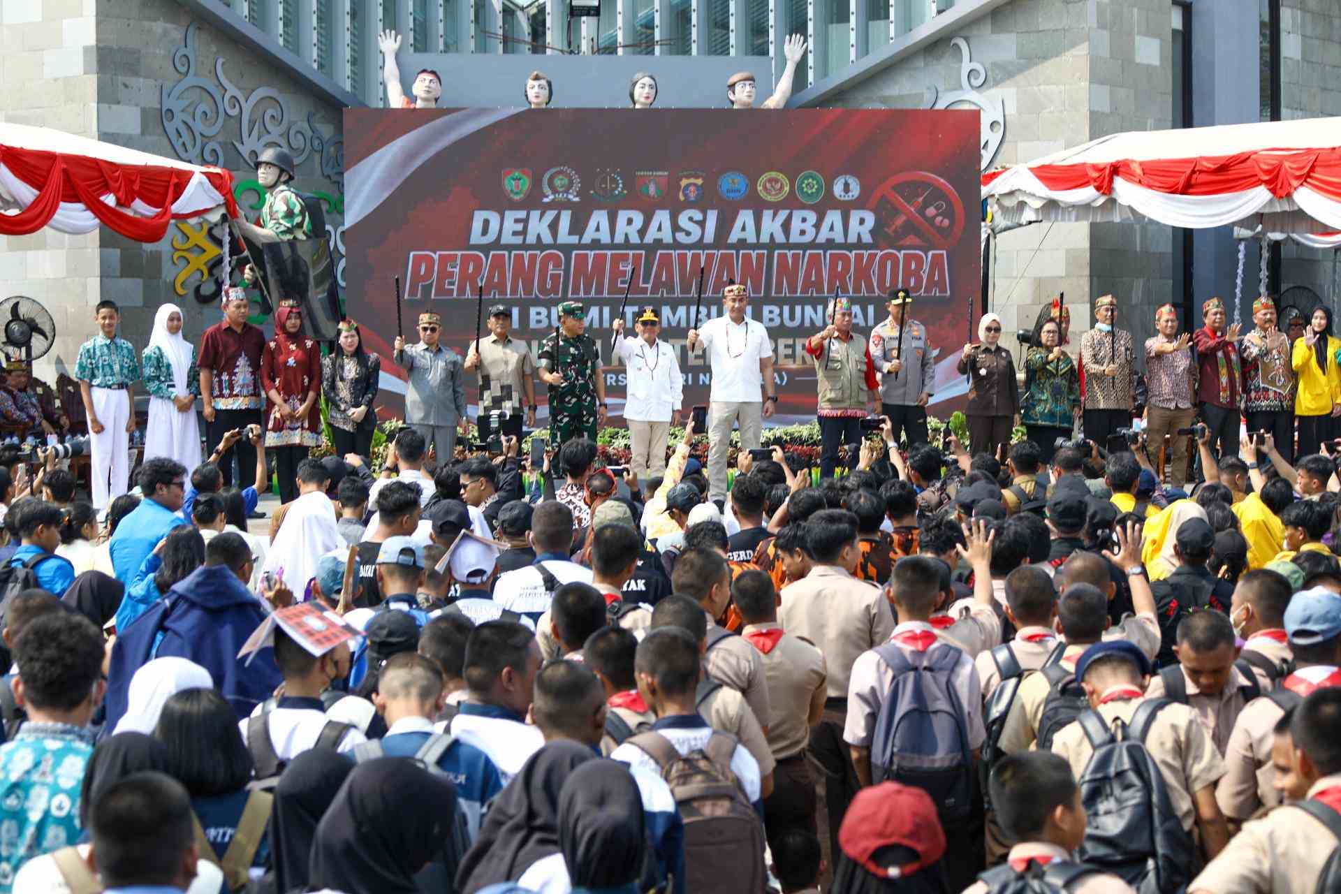 Kalteng Deklarasikan Perang Melawan Narkoba, Perkuat Sinergi Lintas Sektor