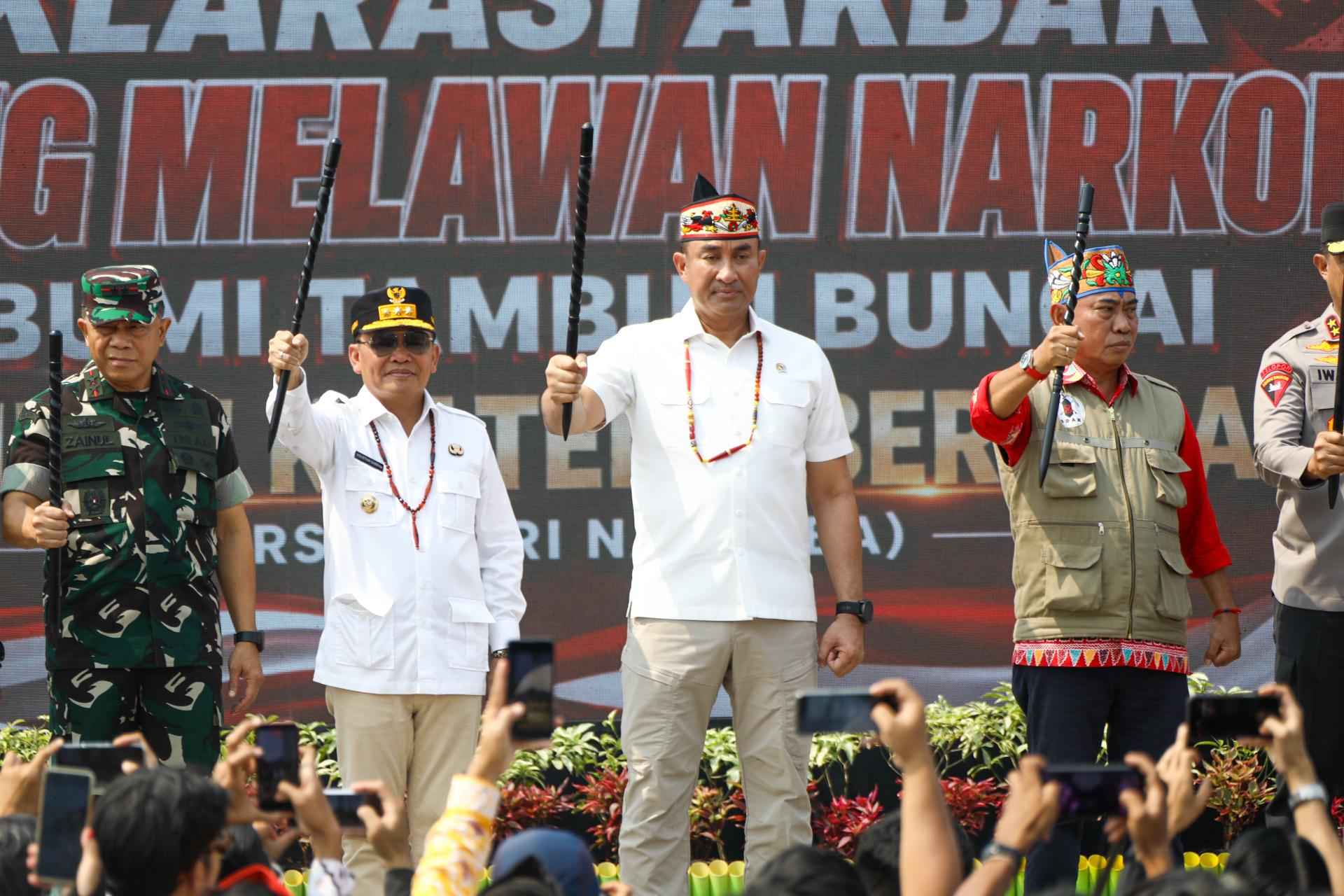 Kalteng Deklarasikan Perang Melawan Narkoba, Perkuat Sinergi Lintas Sektor