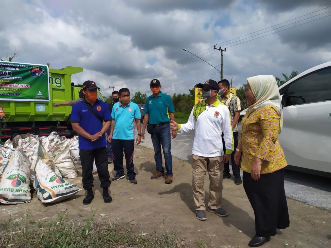 Berkolaborasi dengan Dua Kelurahan, DLH Kobar Gelar WCDI Tingkat Kabupaten