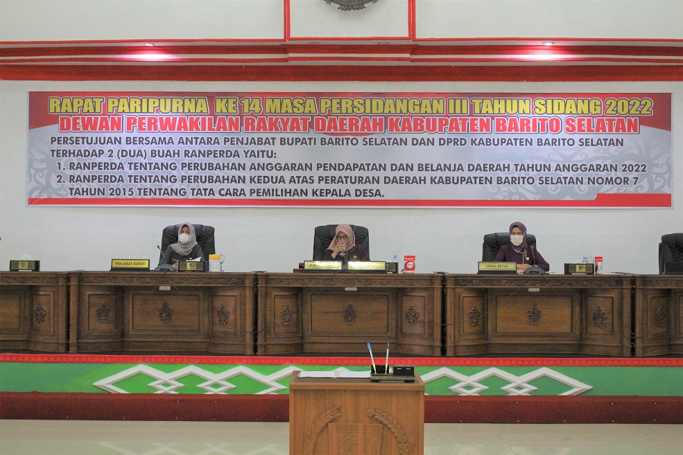 Pemkab Barsel Kembali Gelar Rapat Paripurna Ke 14