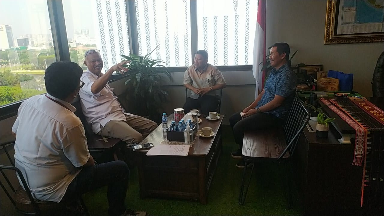 Tindaklanjuti Kerjasama, Kadis Kominfostandi Kab. Pulang Pisau Kunjungi Antara Digital Media