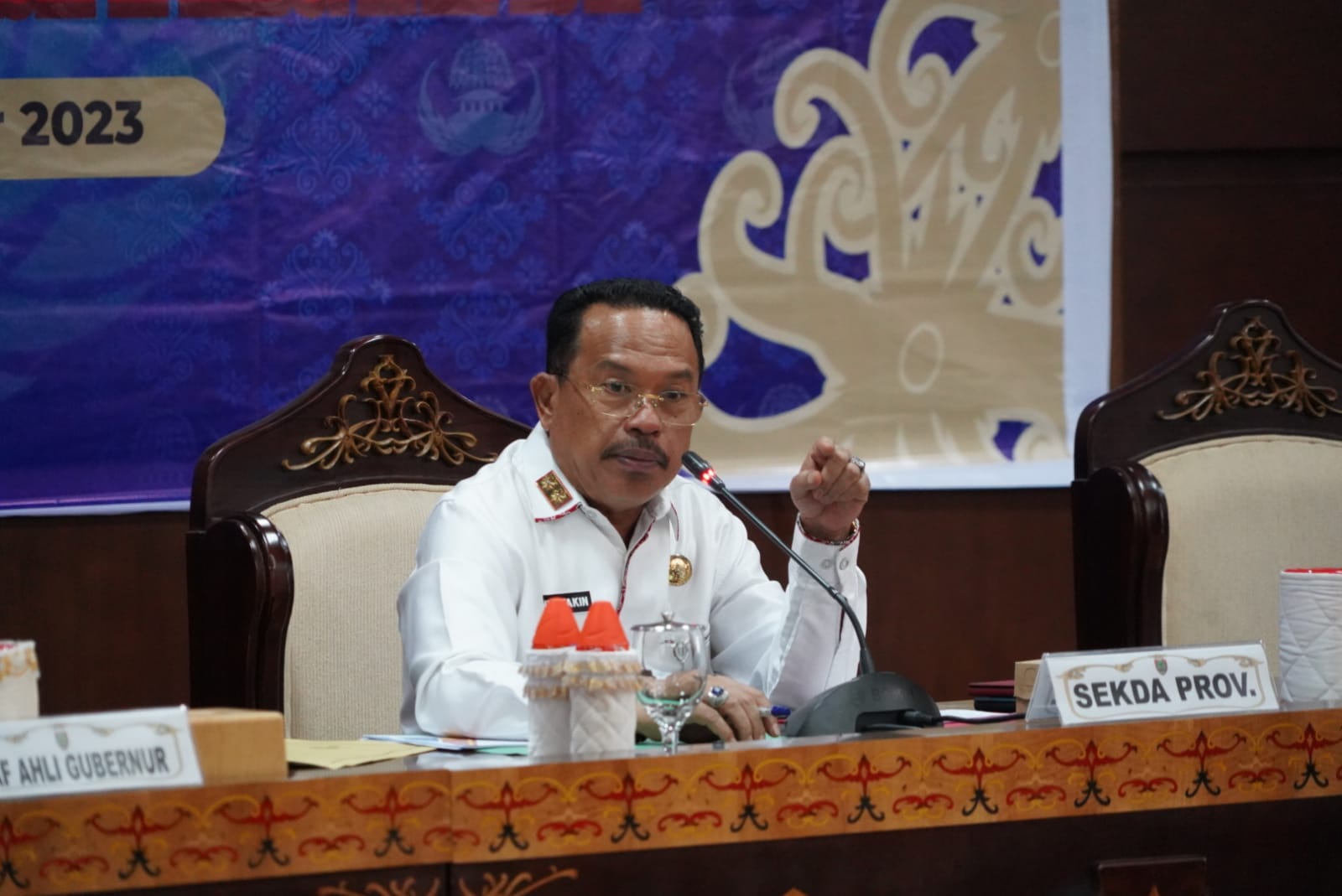 Sekda Nuryakin Pimpin Rapat Persiapan MTQ VII Korpri Tingkat Provinsi Kalteng Tahun 2023