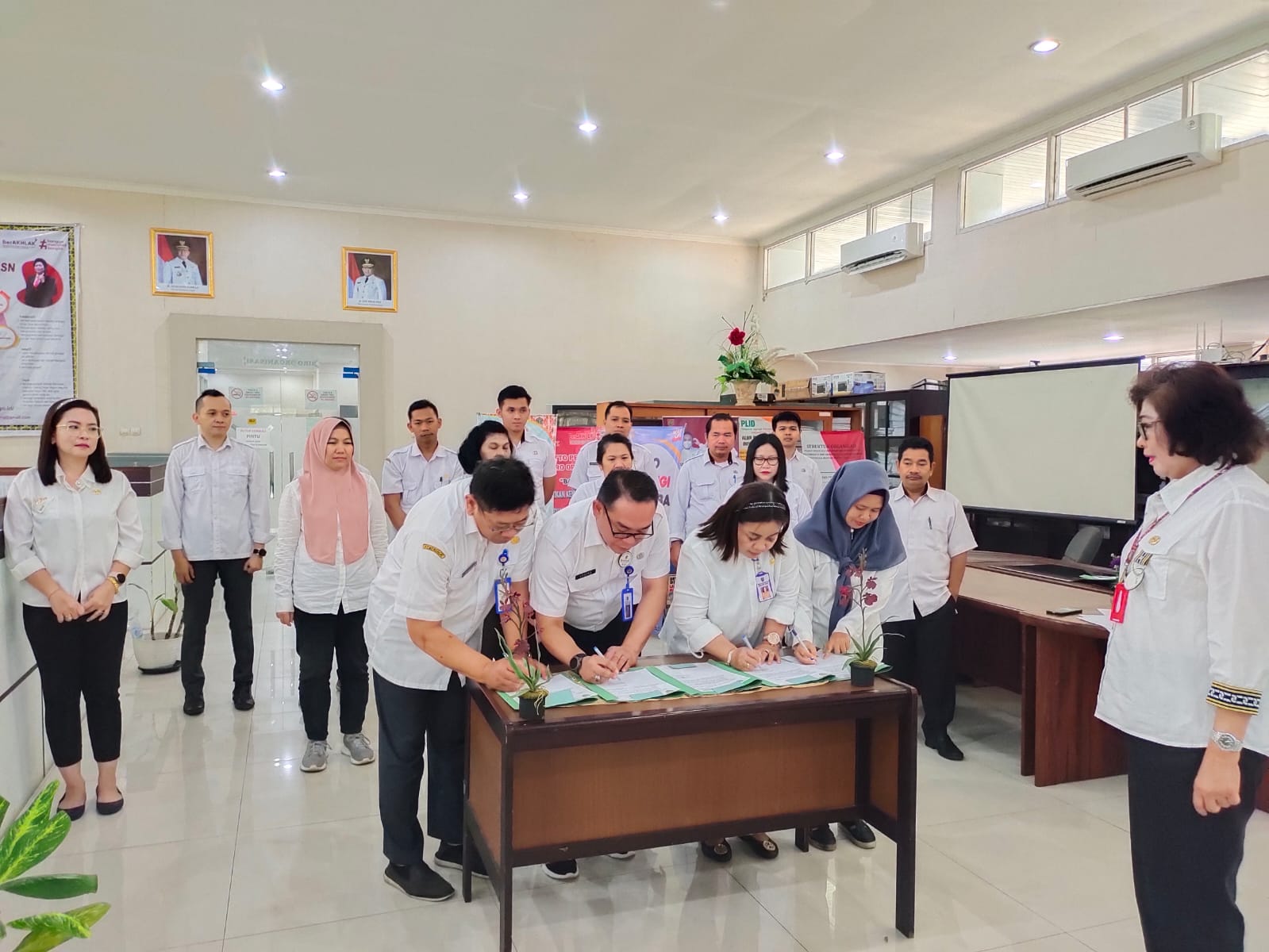 Biro Organisasi Prov Kalteng Gelar Ikrar Netralitas ASN dan Penandatangan Pakta Integritas
