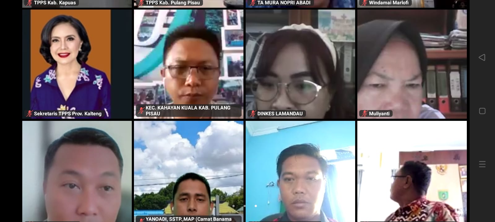Sekretaris TPPS Prov. Kalteng Hadiri Rakor Persiapan Pendampingan Pengukuran SSGI/SKI Stunting Tahun 2024