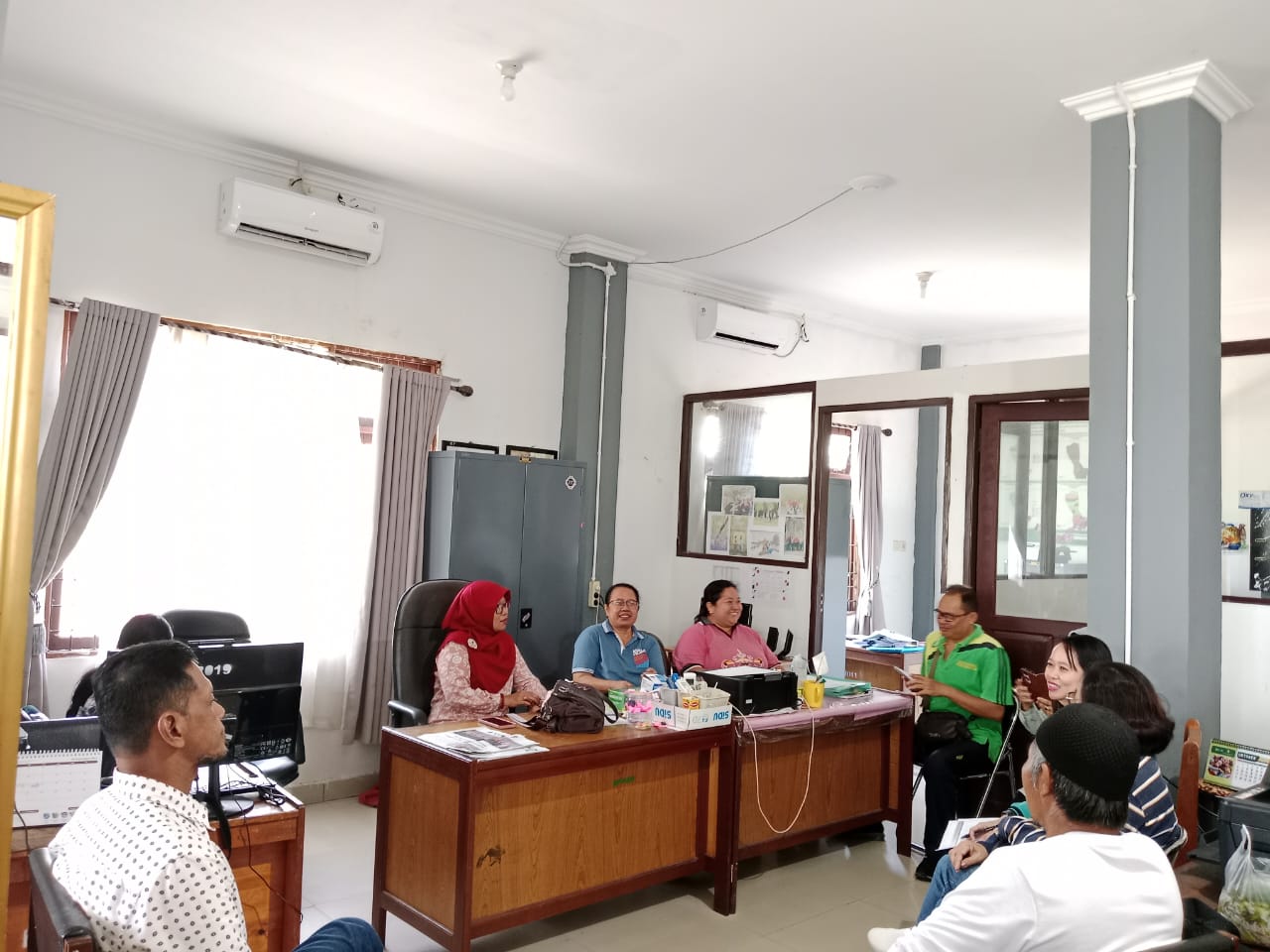 Dinas Hanpang Prov. Kalteng Adakan Penilaian Sistem Pengawasan Manajemen Keamanan Pangan Segar Daerah di Kota Palangka Raya