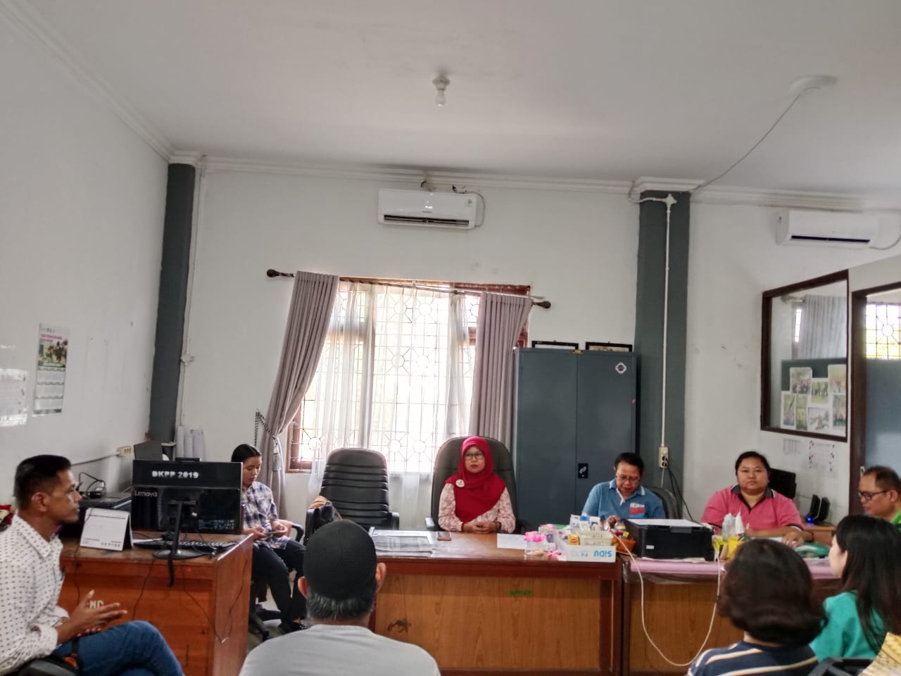 Dinas Hanpang Prov. Kalteng Adakan Penilaian Sistem Pengawasan Manajemen Keamanan Pangan Segar Daerah di Kota Palangka Raya