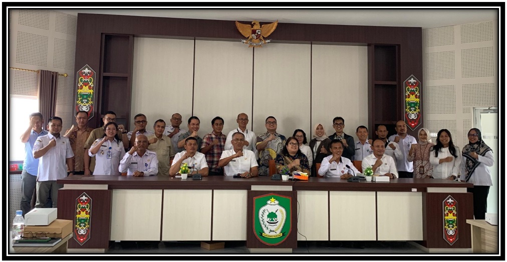 DPMPTSP Prov. Kalteng Ikuti Rakor dan Tinjauan Lapangan Tindak Lanjut Penyelesaian Ketidaksesuaian Izin, Konsensi, Hak Atas Tanah dan Hak Pengelolaan