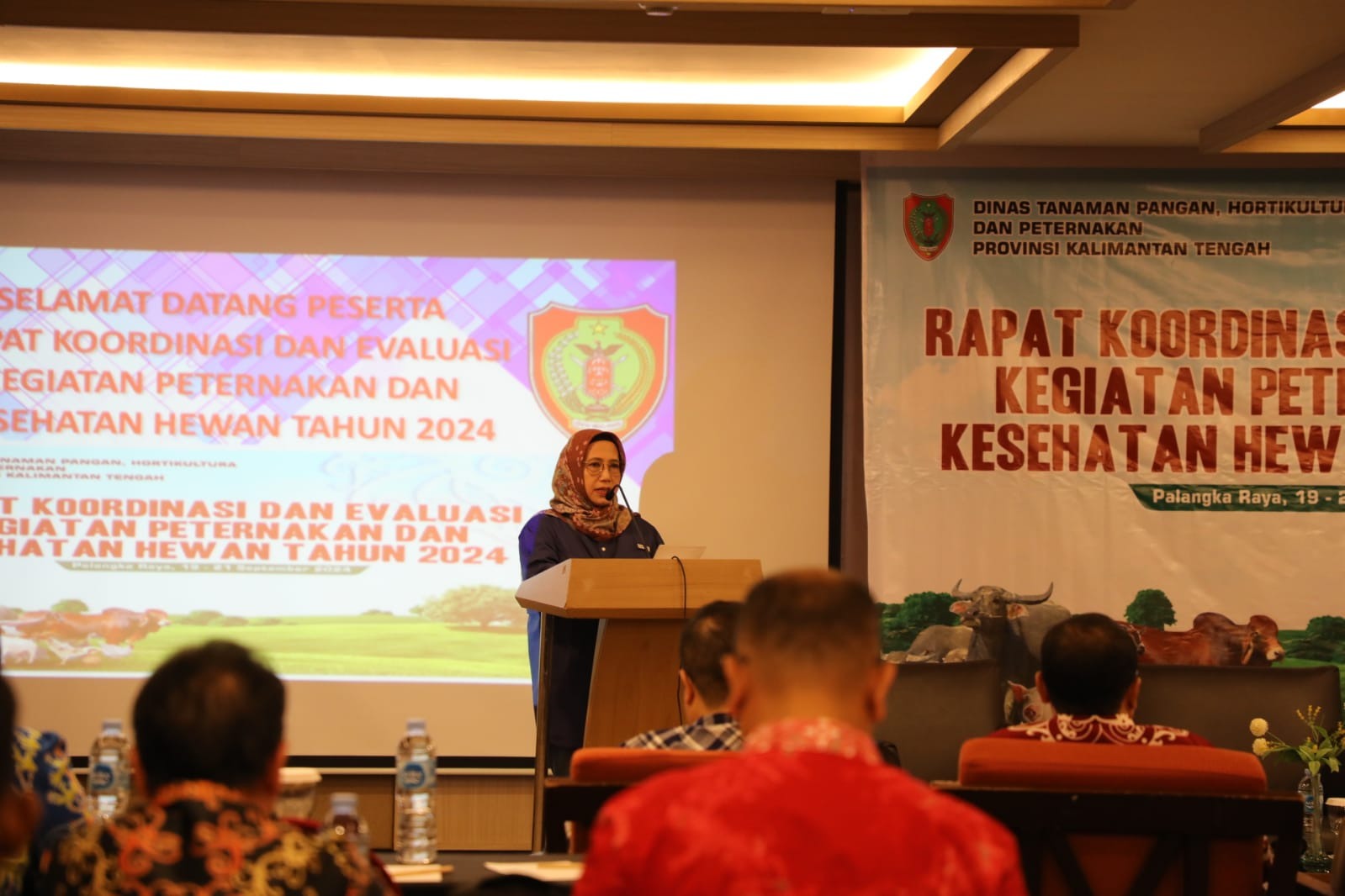 Dinas TPHP Gelar Rakor dan Evaluasi Kegiatan Peternakan dan Kesehatan Hewan Prov. Kalteng Tahun 2024