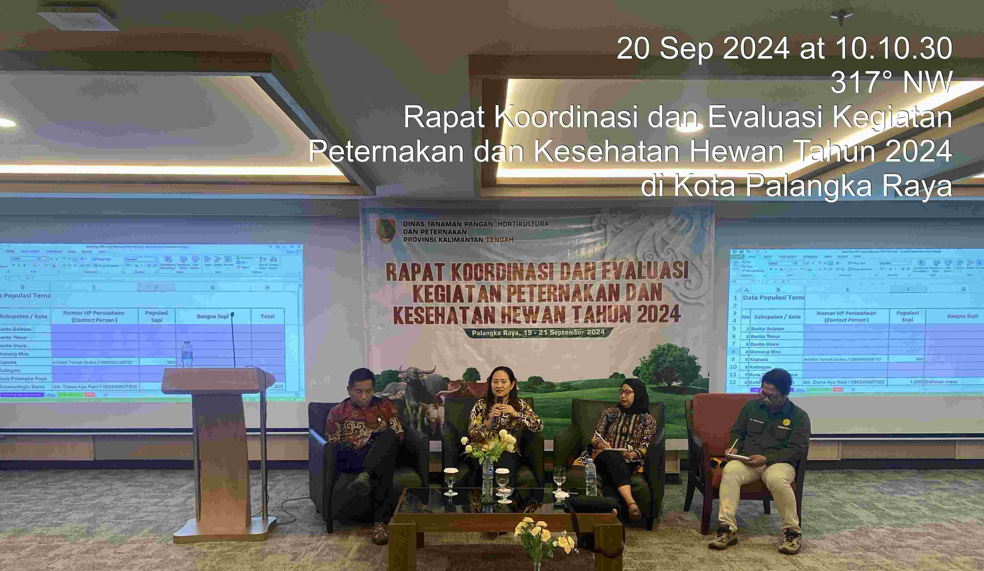 Dinas TPHP Gelar Rakor dan Evaluasi Kegiatan Peternakan dan Kesehatan Hewan Prov. Kalteng Tahun 2024
