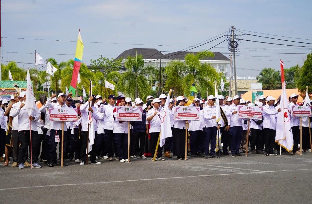 Sekda Nuryakin Buka Temu Karya Relawan Daerah ke-1 PMI Tingkat Prov Kalteng
