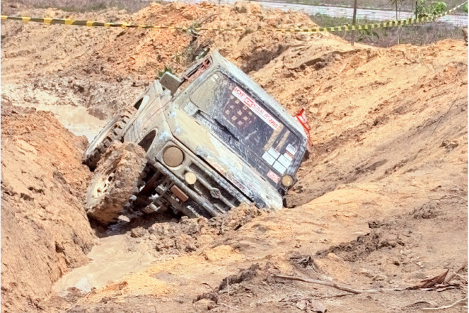 Bupati Kobar Buka Kejurda Off Road KOBAR#2