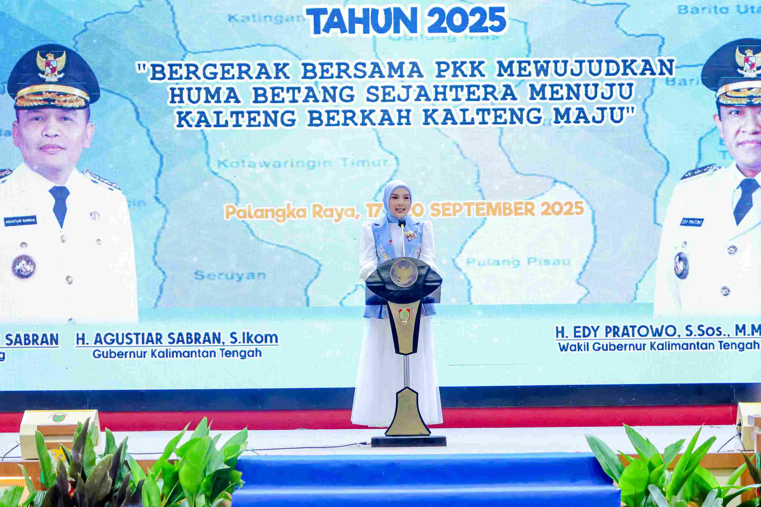Tutup Rakerda PKK, Aisyah Thisia Agustiar Sabran Ajak Satukan Langkah dan Sinergi Program