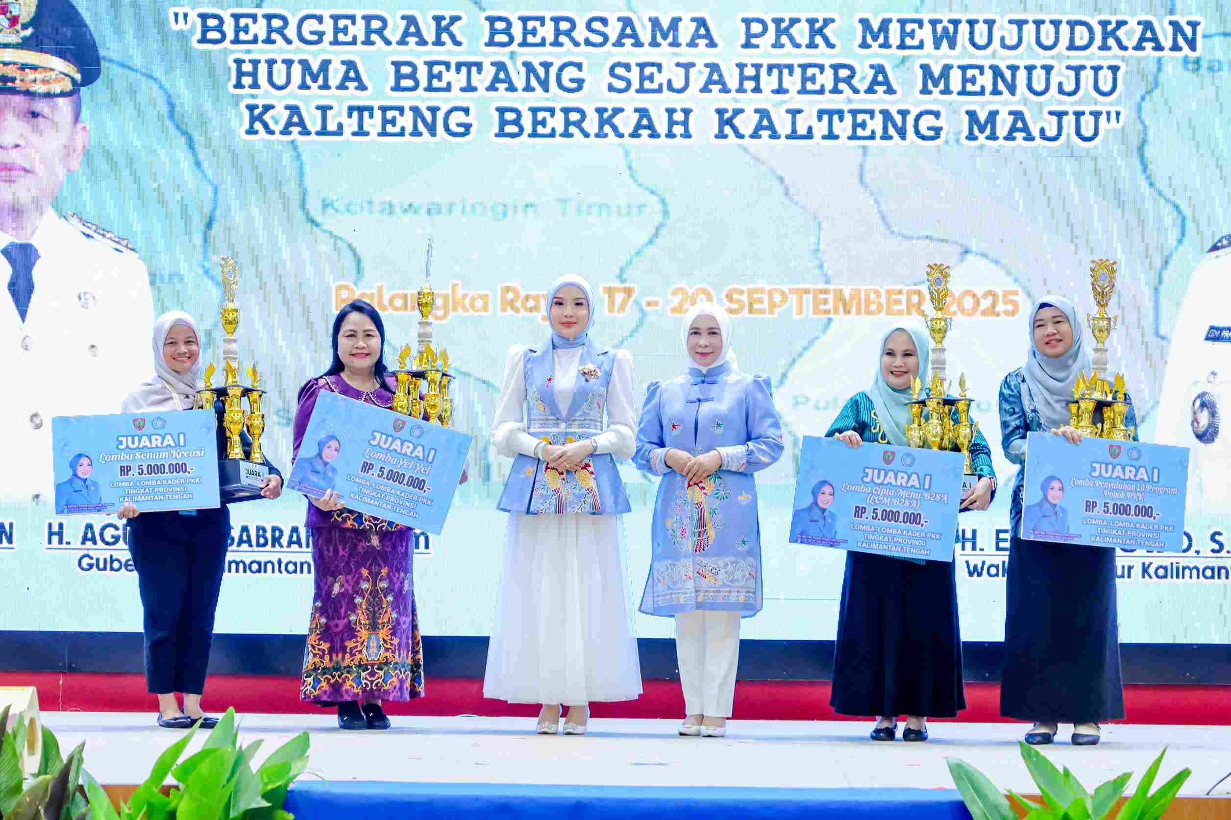 Tutup Rakerda PKK, Aisyah Thisia Agustiar Sabran Ajak Satukan Langkah dan Sinergi Program