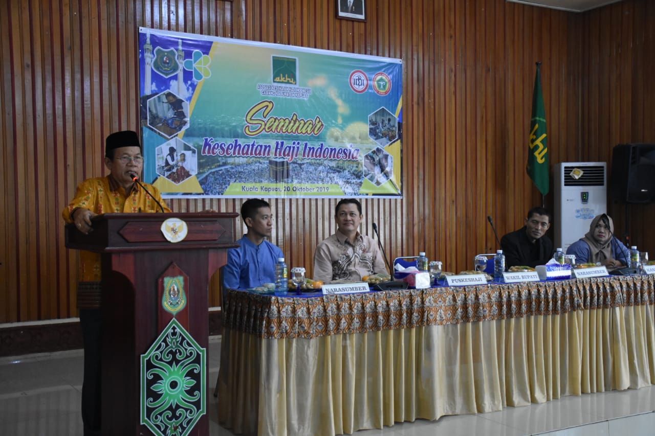 Wabup Buka Seminar Kesehatan Haji