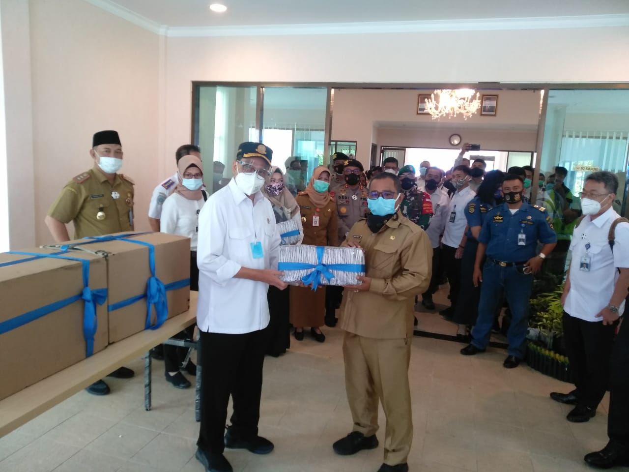 Plt. Gubernur Kalteng Ikuti Rapat Bersama Menteri Perhubungan RI
