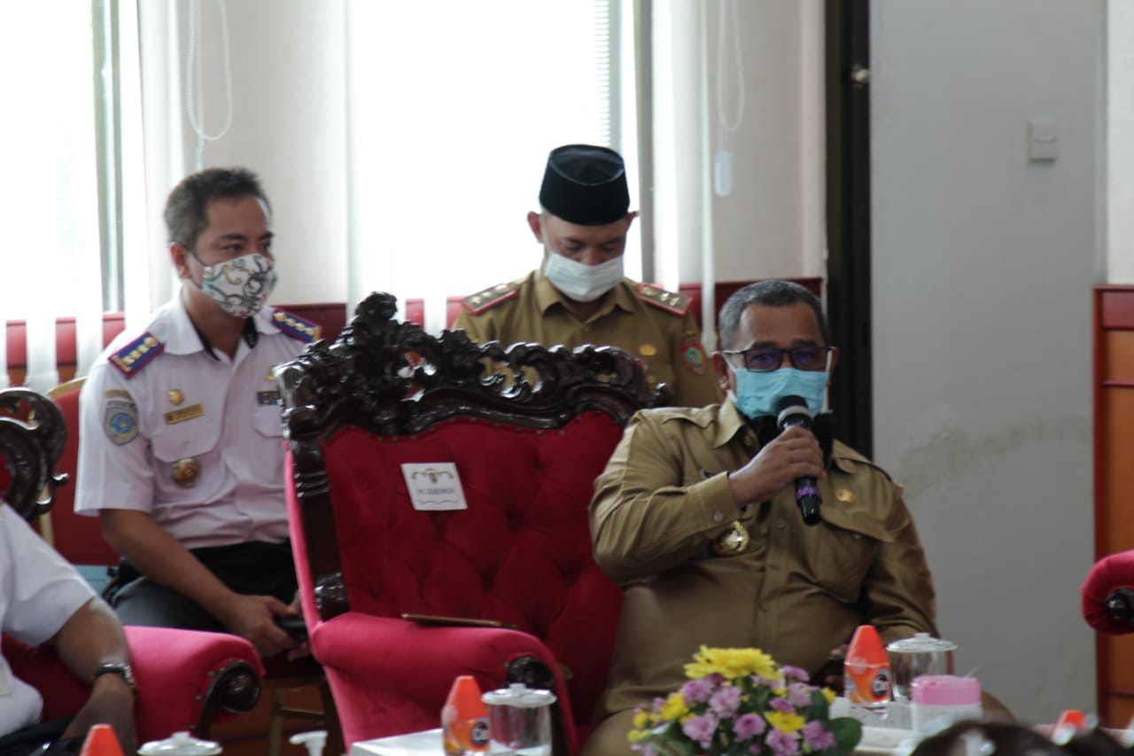 Plt. Gubernur Kalteng Ikuti Rapat Bersama Menteri Perhubungan RI