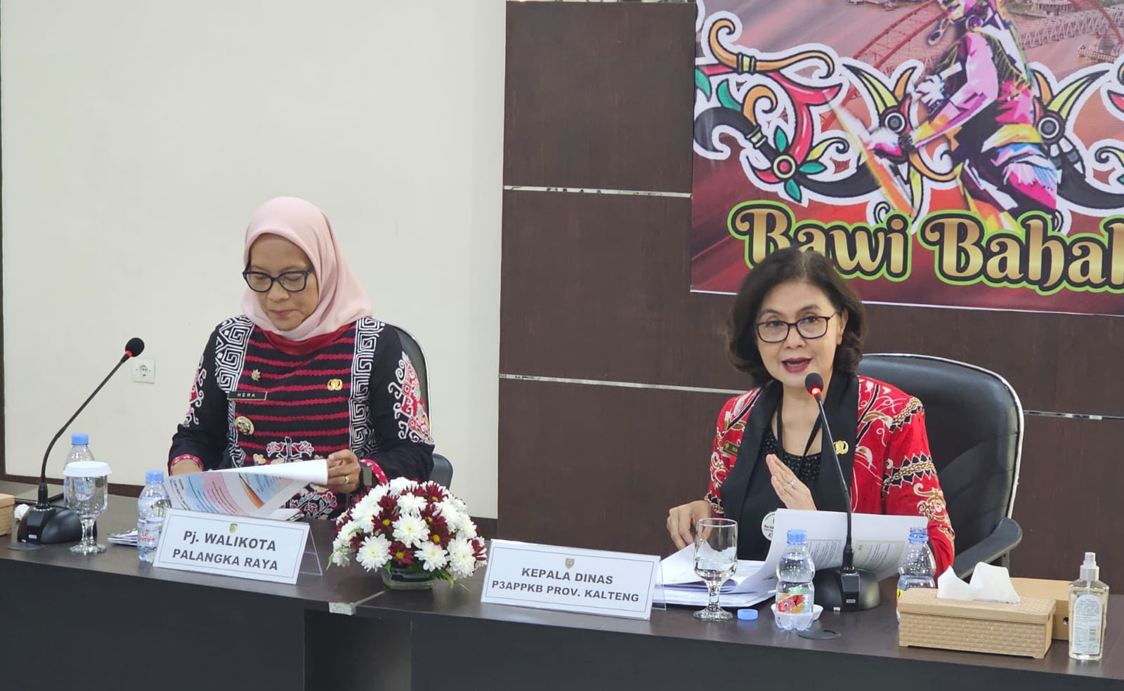 Dinas P3APPKB Terima Kunjungan Pj. Wali Kota Palangka Raya