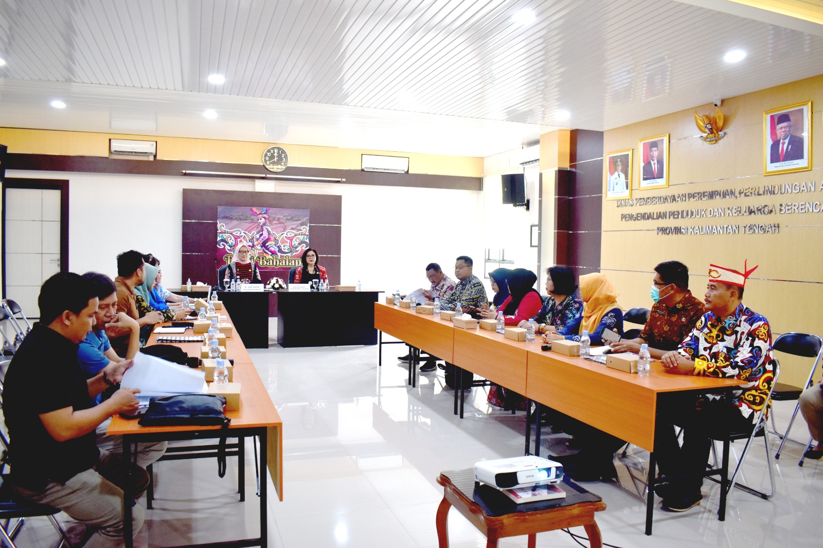 Dinas P3APPKB Terima Kunjungan Pj. Wali Kota Palangka Raya