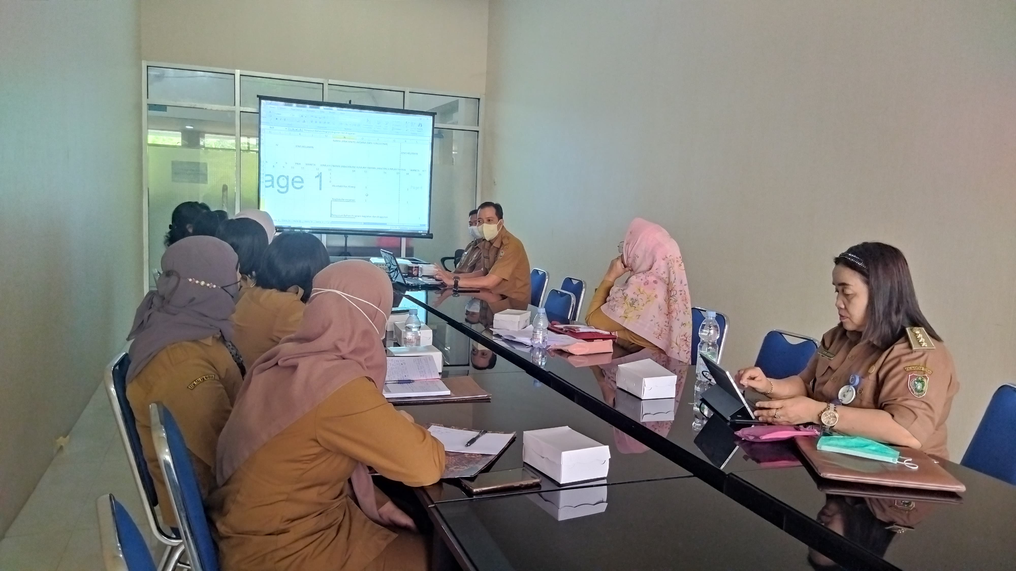 Biro Organisasi Laksanakan Asistensi Forjab Lingkup Pemprov Kalteng