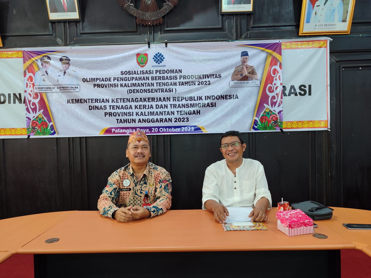 Disnakertrans Prov.Kalteng Sosialisasikan Olimpiade Pengupahan Berbasis Produktivitas