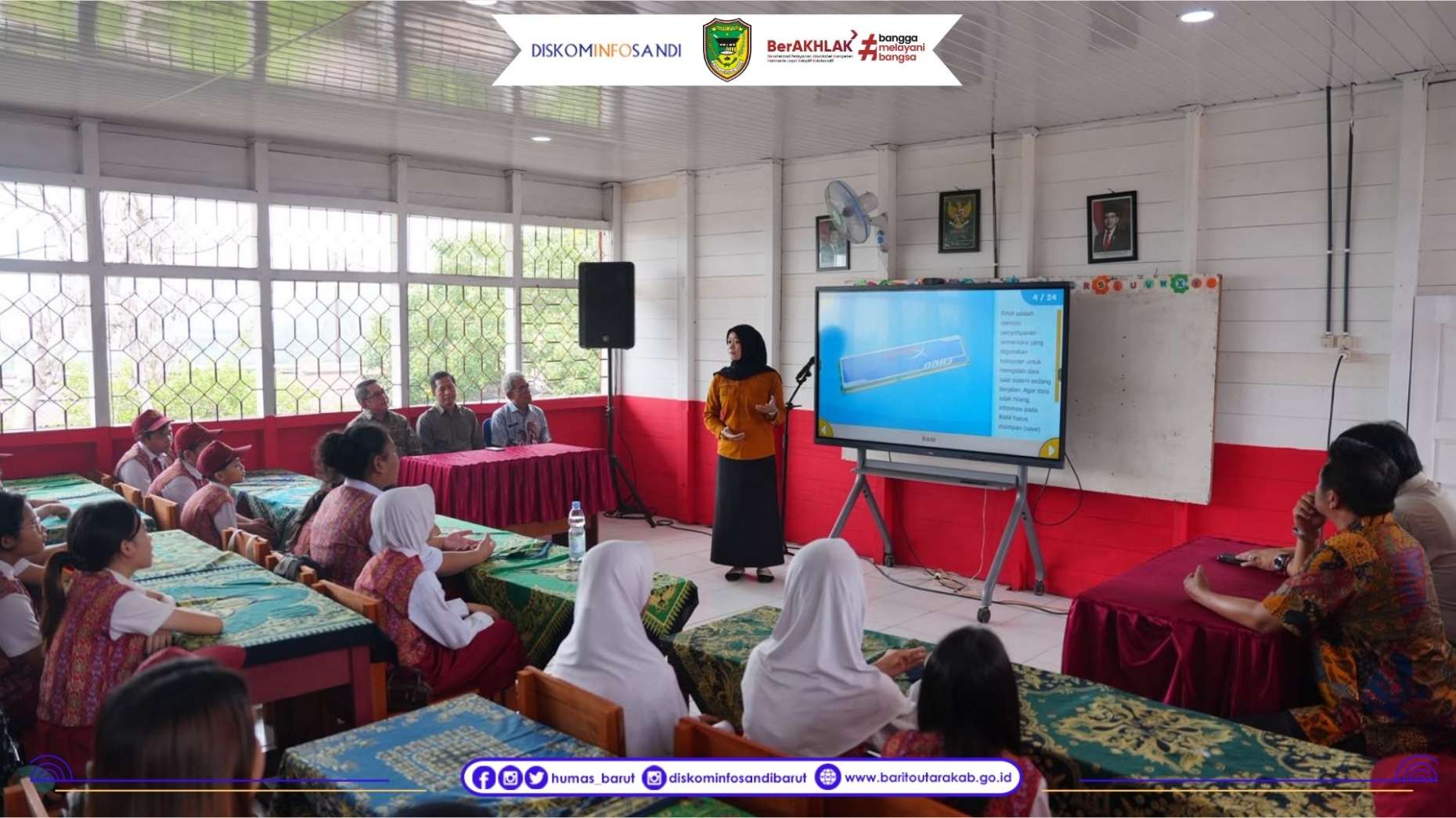 Dukung Revitalisasi Sekolah, Bupati Barito Utara Lakukan Monev Bersama BPMP Prov. Kalteng