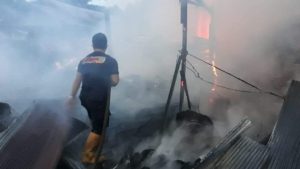 Rumah Warga Jalan Antang 1 Terbakar