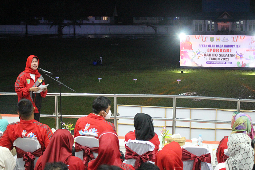 Persiapkan Atlet Porprov, Pemkab Barsel Selenggarakan Porkab 2022