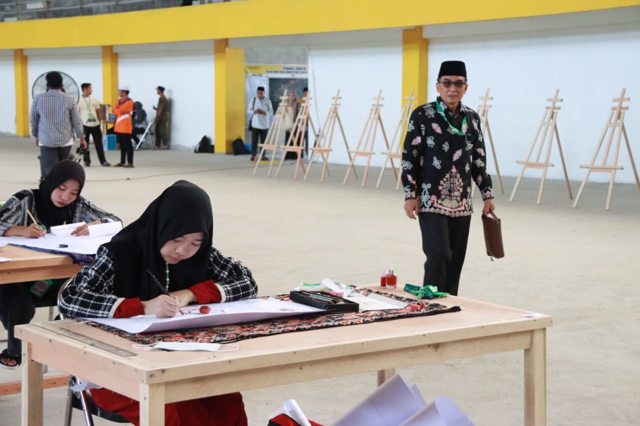 Hari Pertama Lomba MTQH XXXI Tingkat Provinsi Kalteng Tahun 2023 Berjalan Lancar