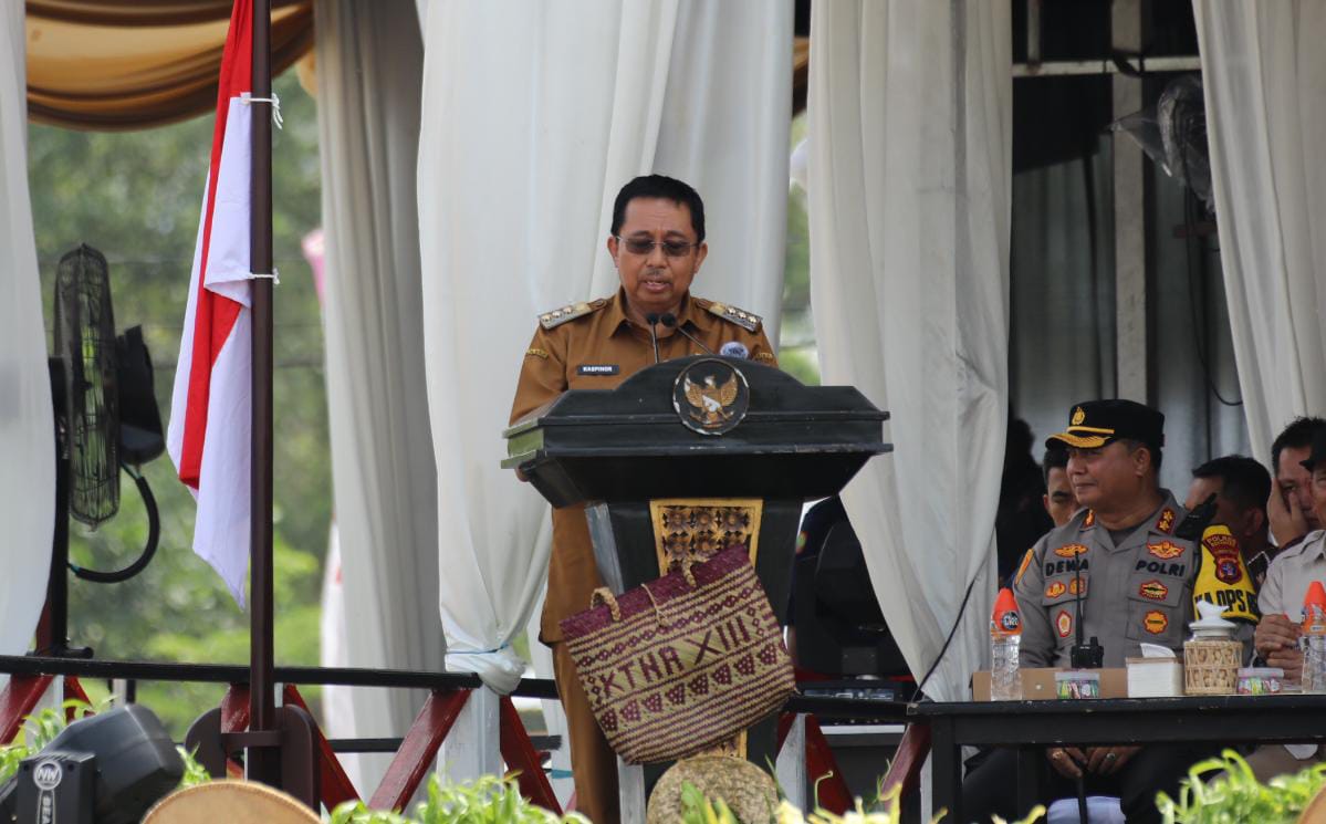 Wagub Edy Pratowo Buka Pekan Daerah Kontak Tani Nelayan Andalan XIII Tingkat Provinsi Kalteng Tahun 2023