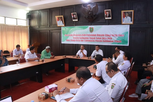 Pemprov Kalteng Gelar FGD Penyusunan RTK Makro 