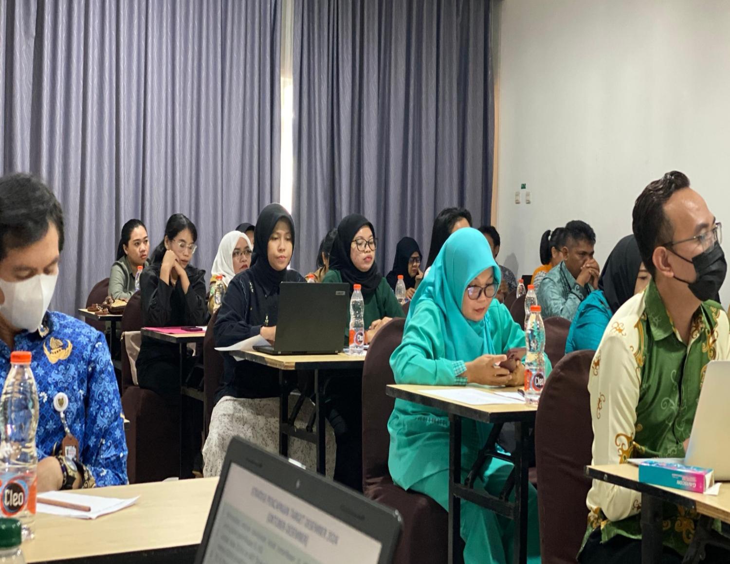 Dinkes Kalteng Gelar Rapat Evaluasi Program dan Validasi Data Viral Load HIV Tahun 2024