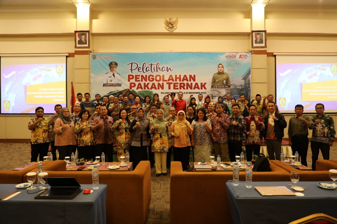 Dinas TPHP Kalteng Gelar Pelatihan Pengolahan Pakan Ternak untuk Dukung Peternakan Berkelanjutan