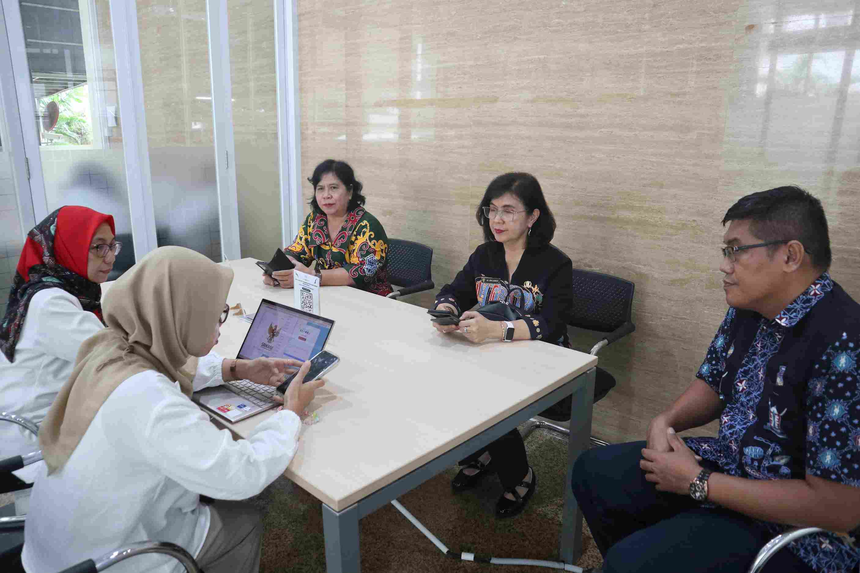 DP3APPKB Prov. Kalteng Lakukan Koordinasi dan Konsultasi DRPPA, Stunting dan Ruang Bersama Merah Putih Untuk Perempuan dan Anak Dalam Mendukung Program/Kegiatan Tahun 2025