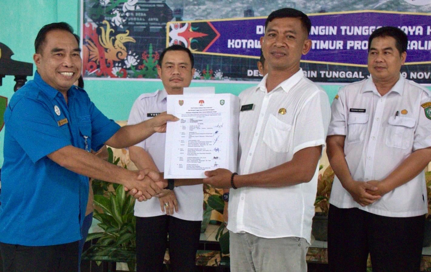 Penilaian Calon Percontohan Desa Antikorupsi 2025 : Desa Beringin Tunggal Jaya Raih Kategori “Istimewa”