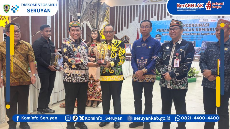 Seruyan Raih Peringkat 3 Penurunan Tingkat Kemiskinan