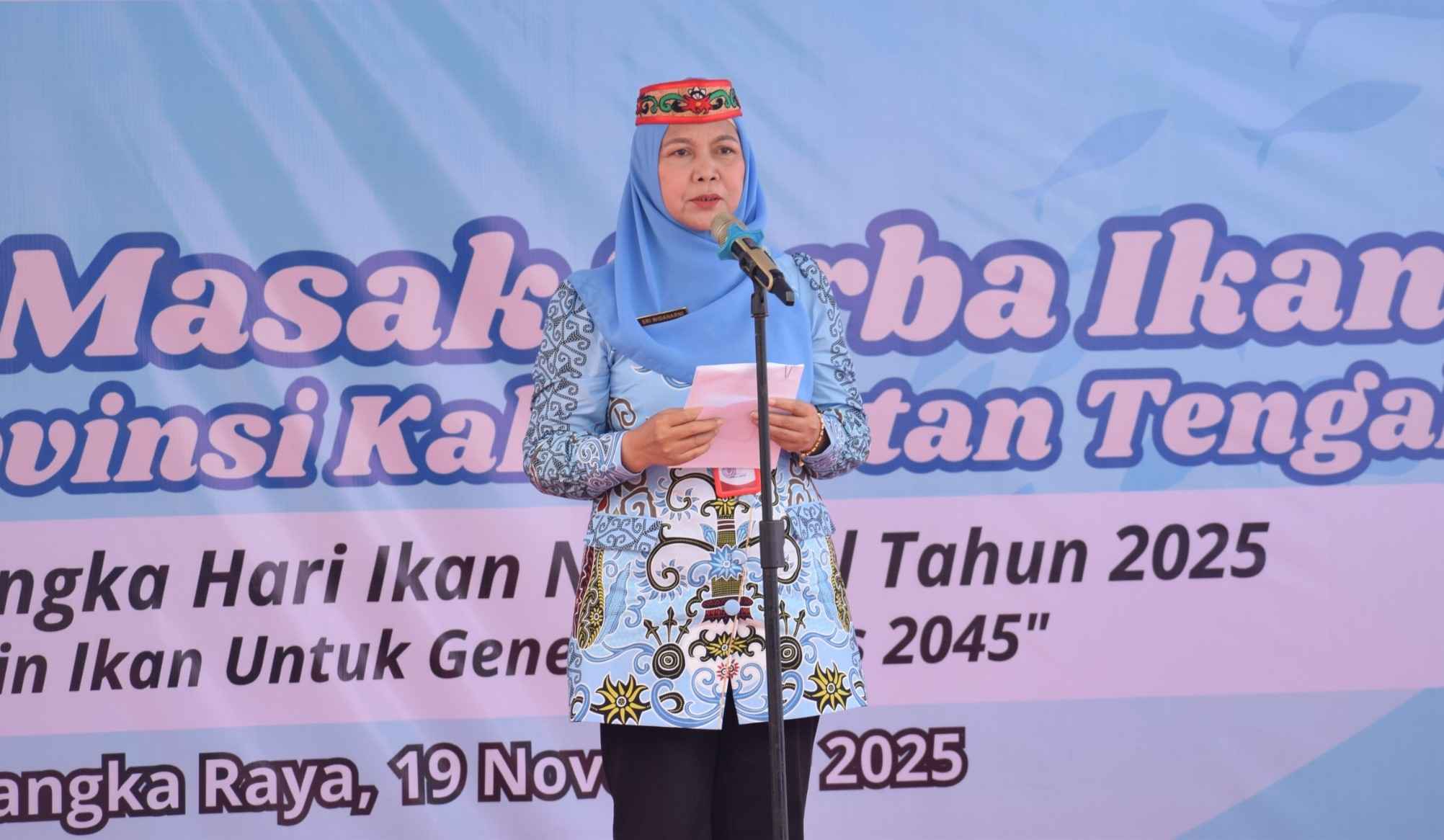 Perkuat Gizi Masyarakat, Kalteng Dorong Konsumsi Ikan untuk Wujudkan Indonesia Emas 2045