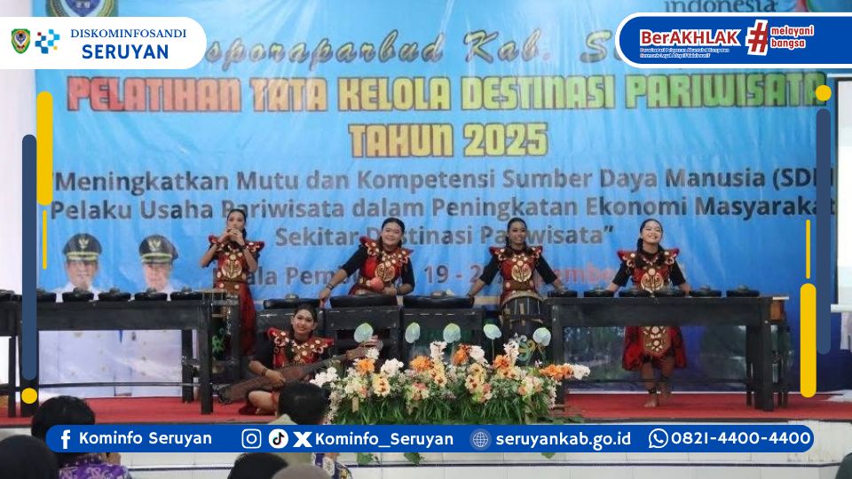 Bekali SDM, Pemkab Seruyan Gelar Pelatihan Pariwisata 2025