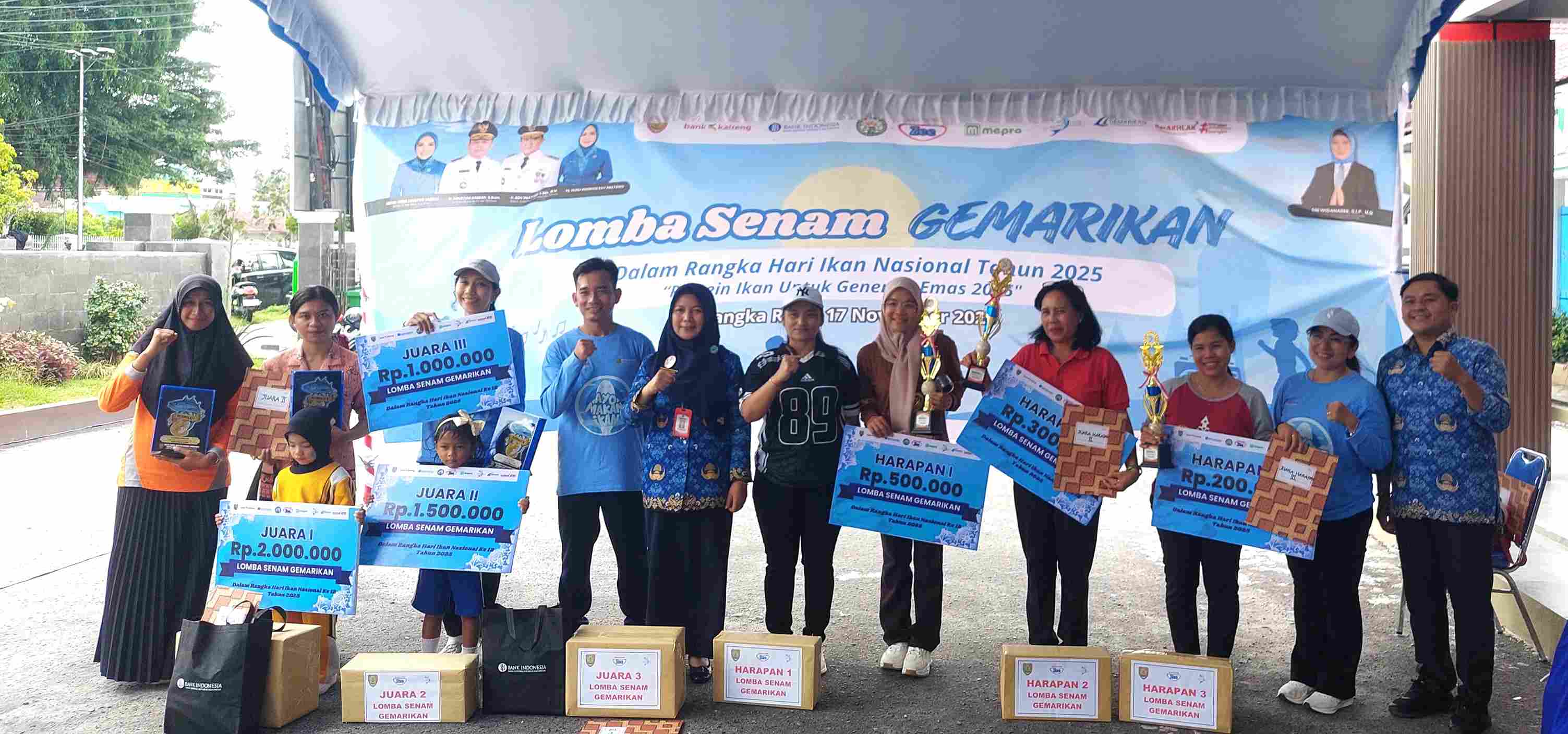 Pemprov Kalteng Gelar Serangkaian Kegiatan Peringati Harkannas: Dorong Konsumsi Ikan untuk Cegah Stunting