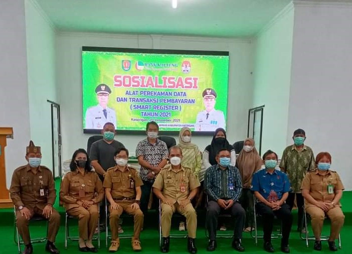 BPKAD Katingan Gelar Sosialisasi Alat Perekaman Data Transaksi Pembayaran Tahun 2021