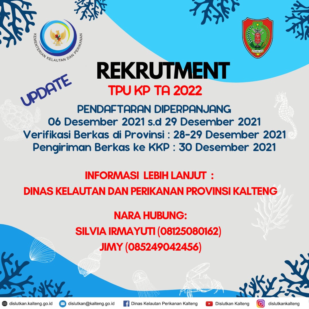 Perpanjangan Rekrutmen TPU KP Tahun Anggaran 2022