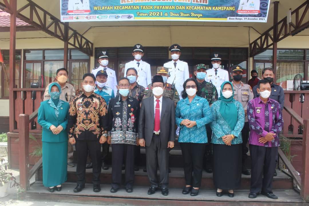 Bupati Katingan Lantik dan Ambil Sumpah Janji Kepala Desa Kecamatan Kamipang dan Tasik Payawan