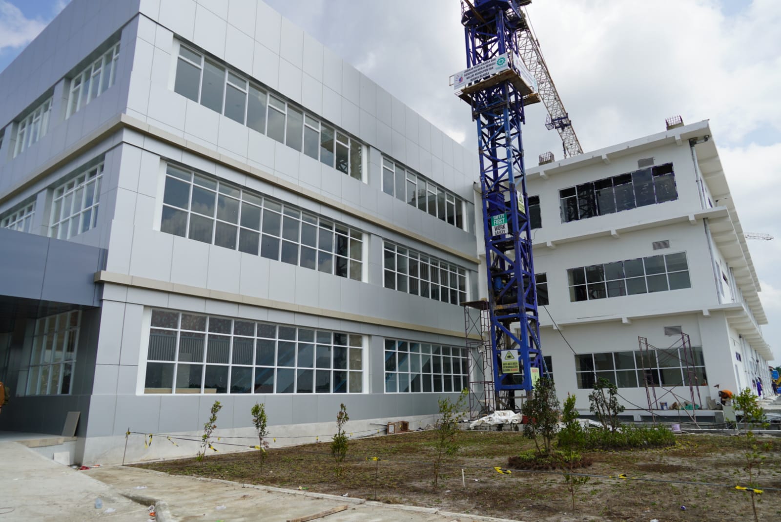 Sekda Nuryakin : Pembangunan RSUD Hanau Sudah 99 Persen