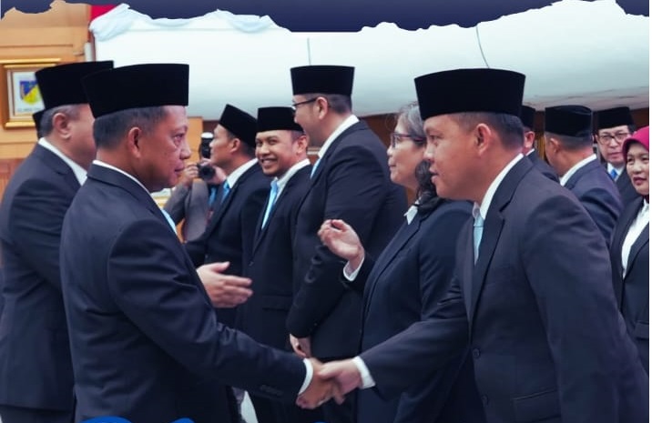 Mendagri Lantik Pj. Bupati Barsel Deddy Winarwan jadi Direktur Fasilitasi Kepala Daerah dan DPRD